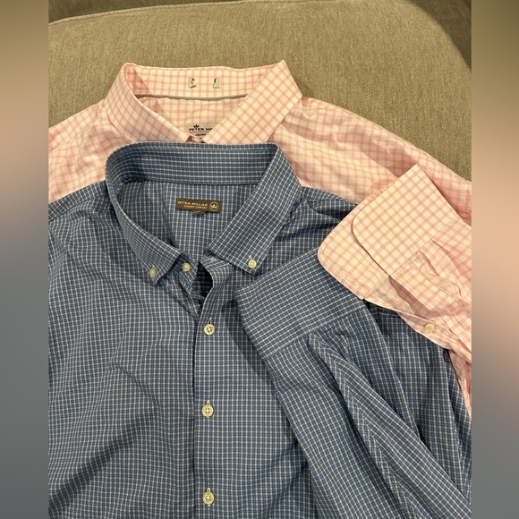 Peter Millar lot summer comfort and crown long sleeve button down shirt - Picture 1 of 3